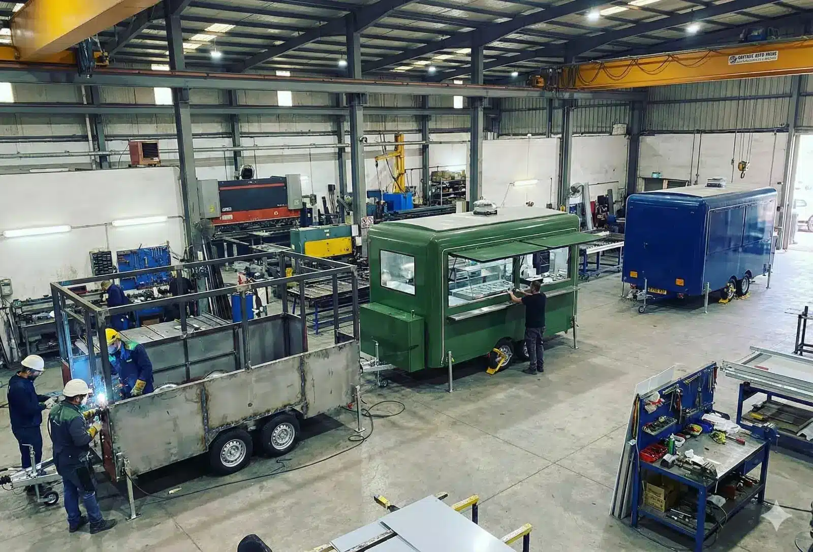 ייצור עגלות קפה